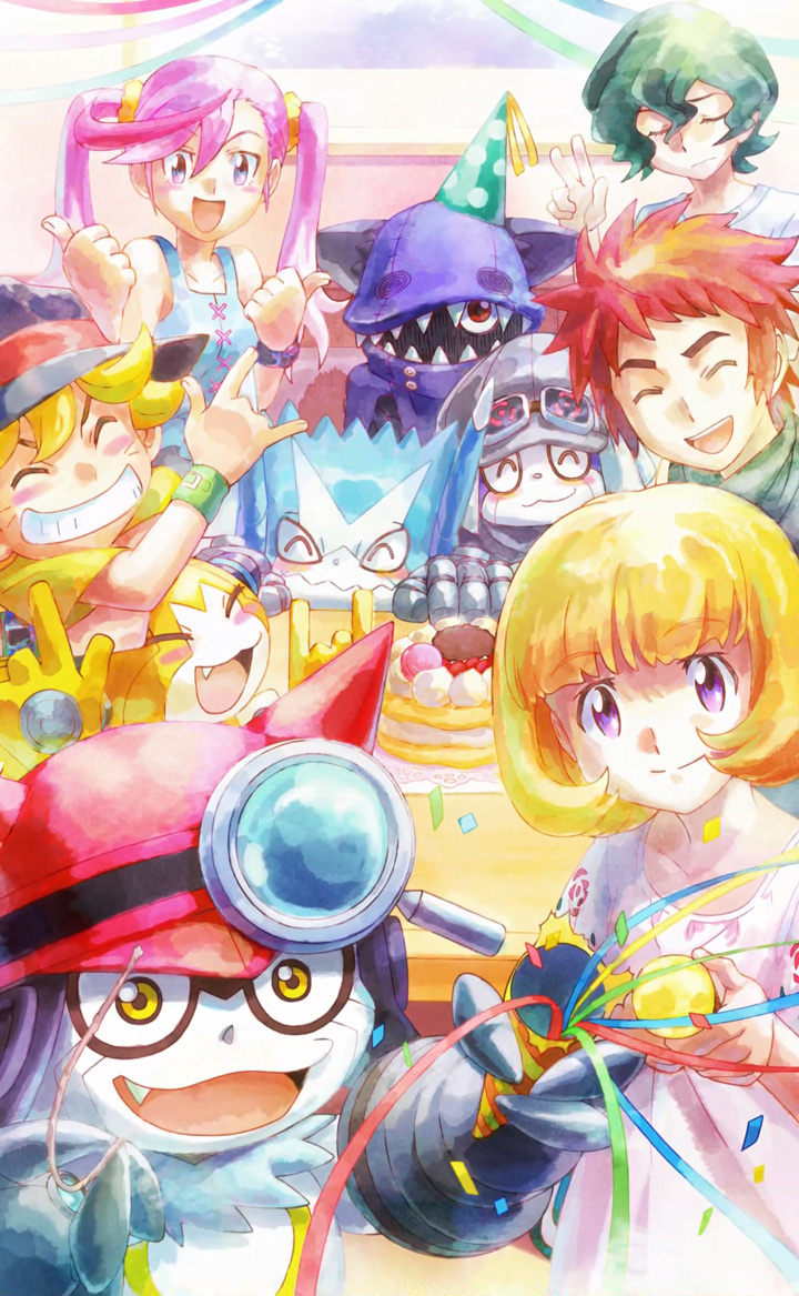 rai_darkness's tweet photo. Happy 10th Anniversary, Appmon... 😊
A heartwarming series that made us all protagonists... 

Thank you so much for being born, for existing. I'm happy I met you! https://t.co/iFZDEOFONX
