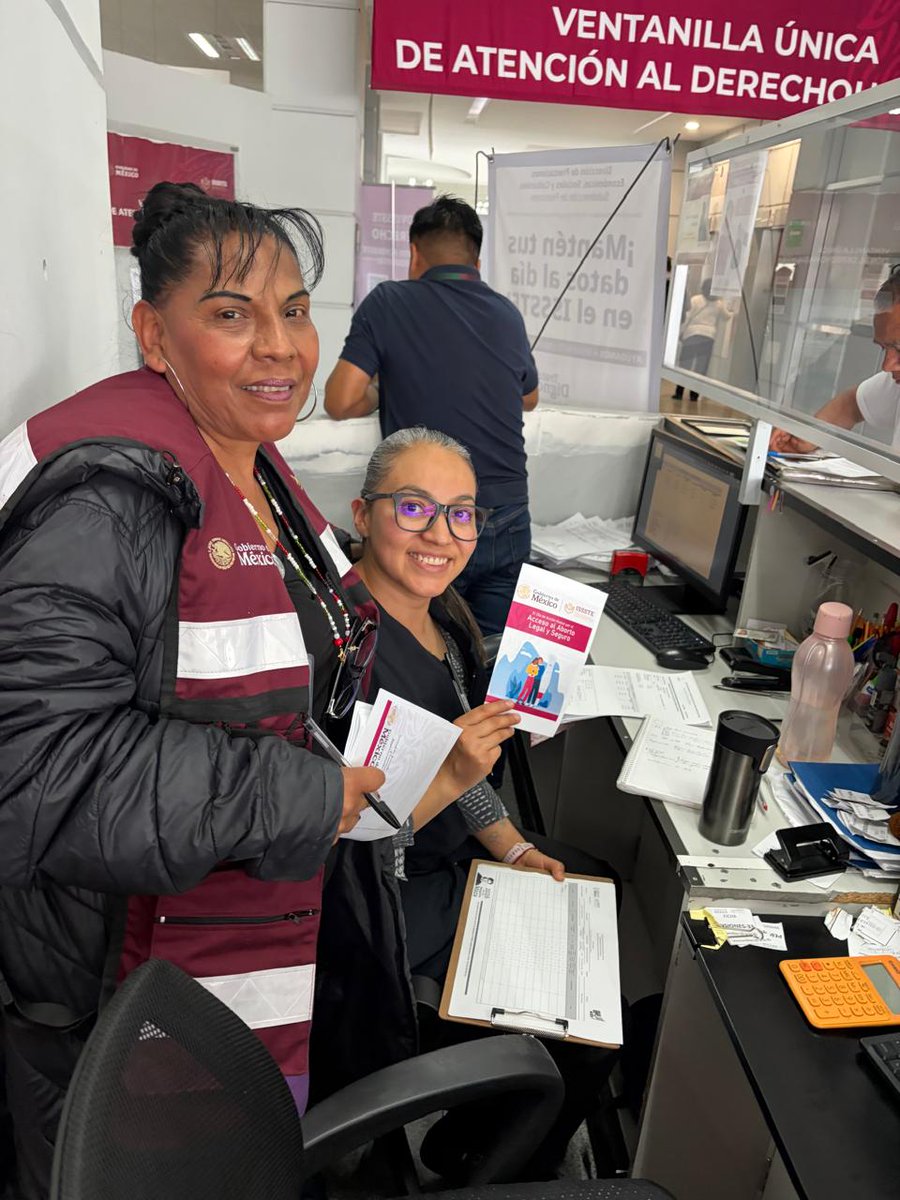 IsssteEdomex_'s tweet photo. Con motivo del Día de Acción Global por el Acceso al Aborto Legal y Seguro, brindamos información y capacitación a nuestro personal en la Representación Estatal. 💚✨

Promover un servicio informado, con perspectiva de género y enfocado en el respeto https://t.co/XCVkBT538G