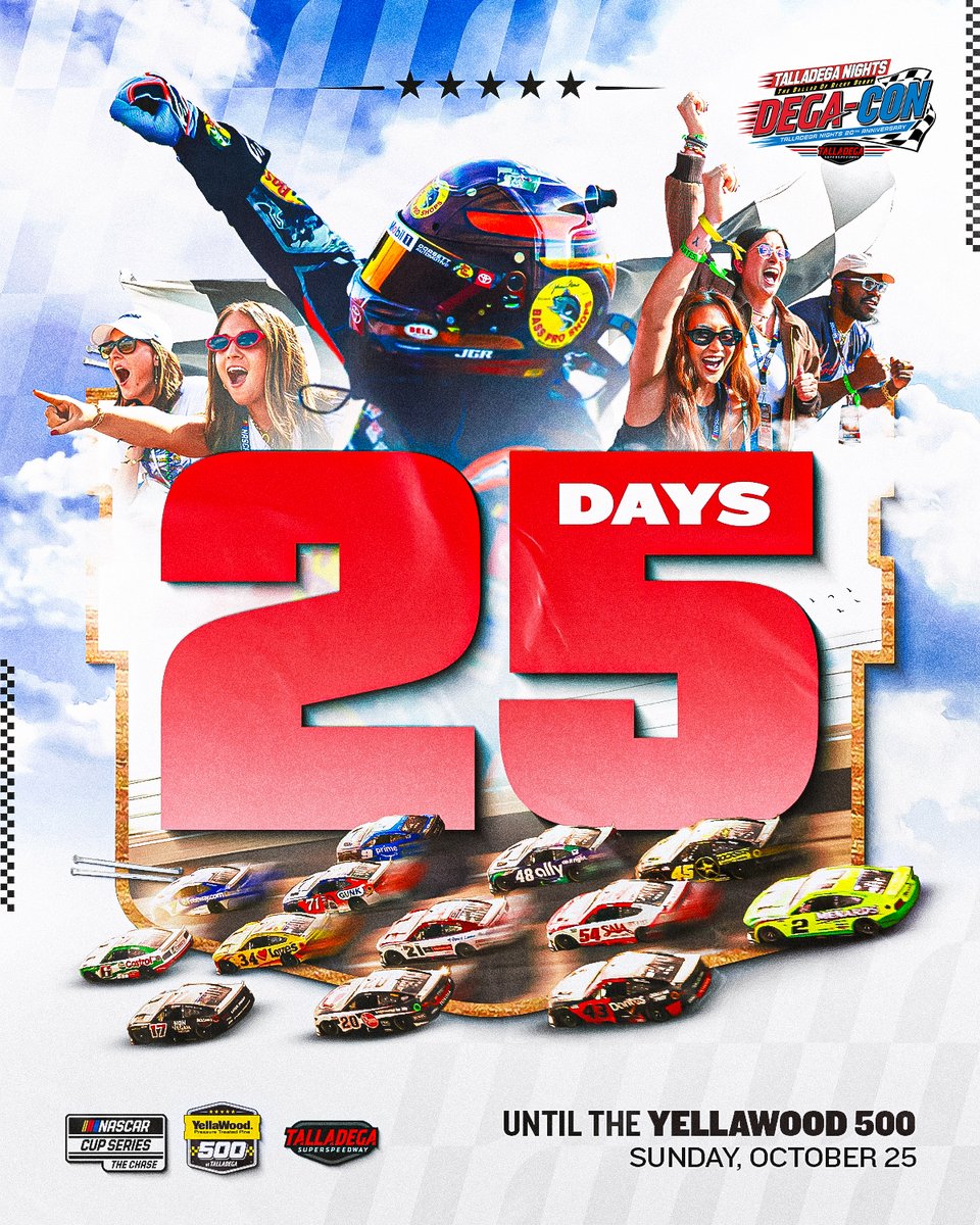 TALLADEGA's tweet photo. Let's get littttttt https://t.co/YxJIQm0d59
