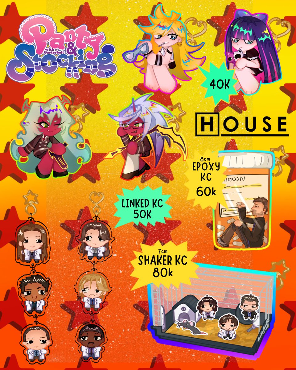 vaekaede's tweet photo. 🦈 Kaede’s CF23 PO Batch 1 ! 

🕙 PO period: 1st - 6th Oct
🌈 BOTH DAYS! Pick-up ✔️ Mail after cf! 
🦆 PO &amp; OTS available !
🎵 Booth: Undentified Magic Seals N32-33

https://t.co/wblPifvaMW…

Musicals (heathers, mean girls, rtc), House MD, PASWG 

#cf23 #CF23catalog https://t.co/fxtMj9iJuM