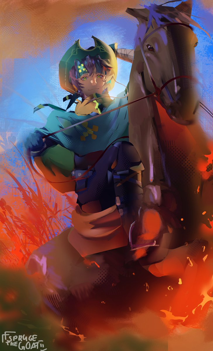 Spruce_thegoat's tweet photo. Cowboy Kinich is whats happening
.
.
.
#kinich #GenshinlmpactFanArt #GenshinImpactㅤ #kinichfanart
#cowboy https://t.co/Gv4iIWz83E