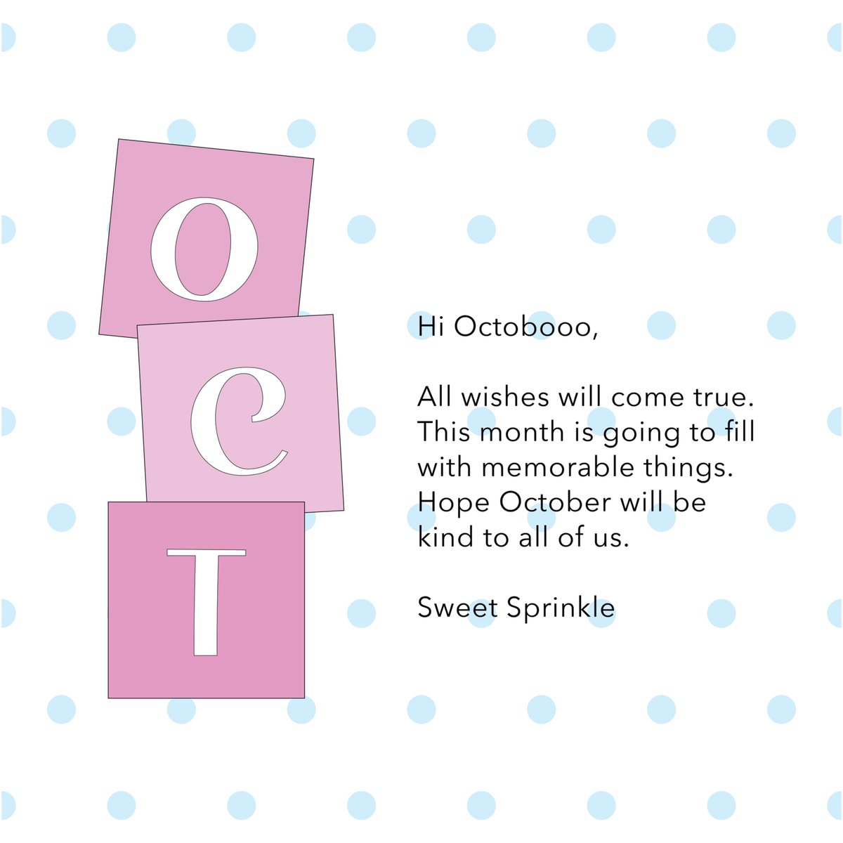 sweetsprinkl3s's tweet photo. 10th of the year 🫖 ꔛ⋆
Let's blow the candle together!
October will bring joy to all of us 𖧷 ⁺˚
#October https://t.co/uuA6NgJMLk