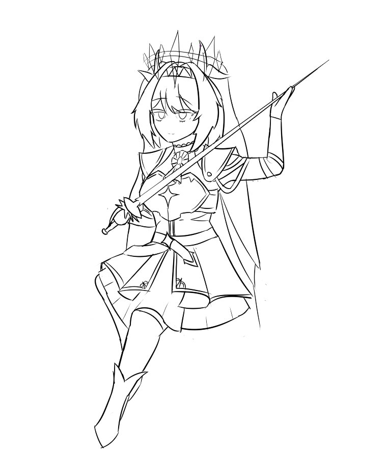 Stryager's tweet photo. Very quick Lilith practice sketch before bed https://t.co/VeSphuuufb