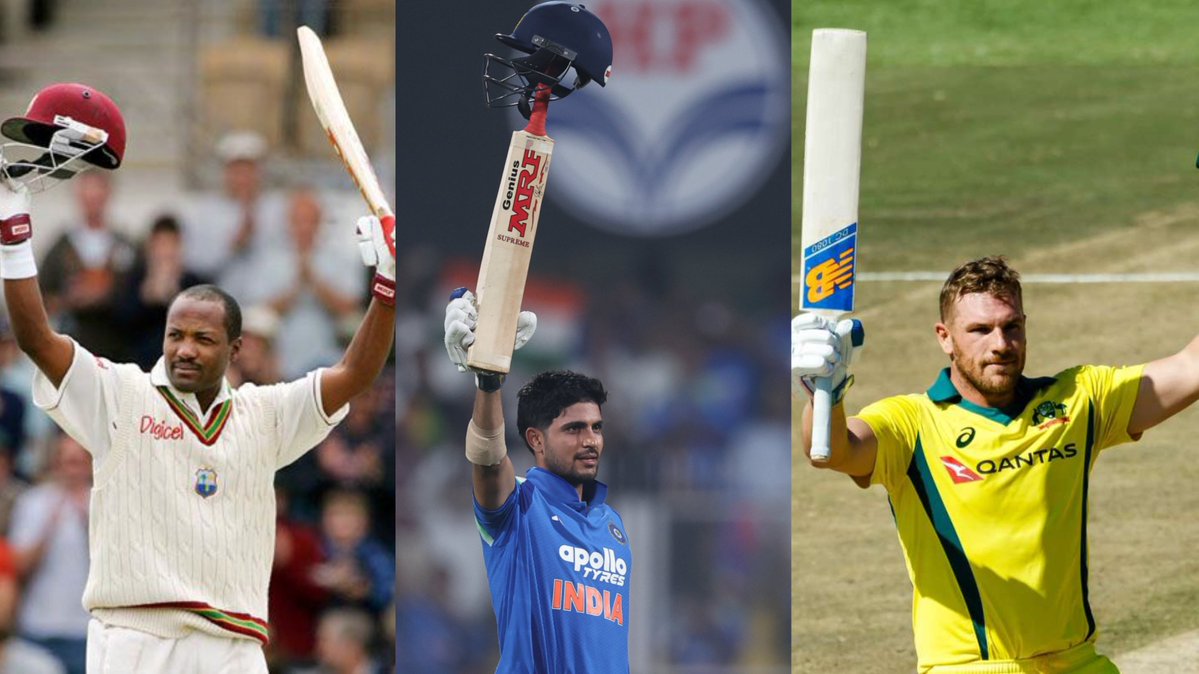 Shebas_10dulkar's tweet photo. Highest Score by a Captain 

TEST - Brian Lara (400*)
ODI - 𝗦𝗵𝘂𝗯𝗺𝗮𝗻 𝗚𝗶𝗹𝗹 (223*)
T20I - Aaron Finch (172)

#INDvsWI https://t.co/DskH1SUSEG