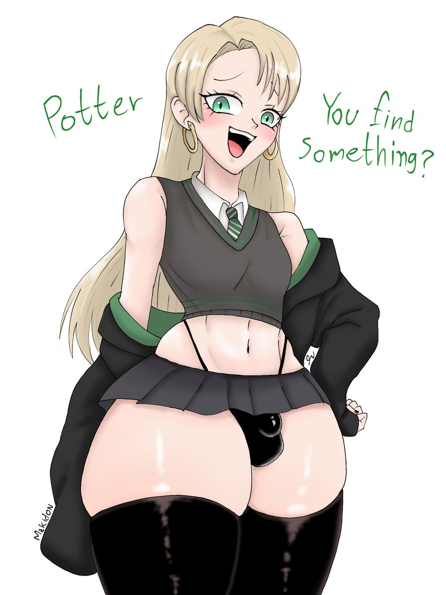 Makidonoff's tweet photo. Malfoy as femboy
#DracoMalfoy https://t.co/ZUY9dqSTGt