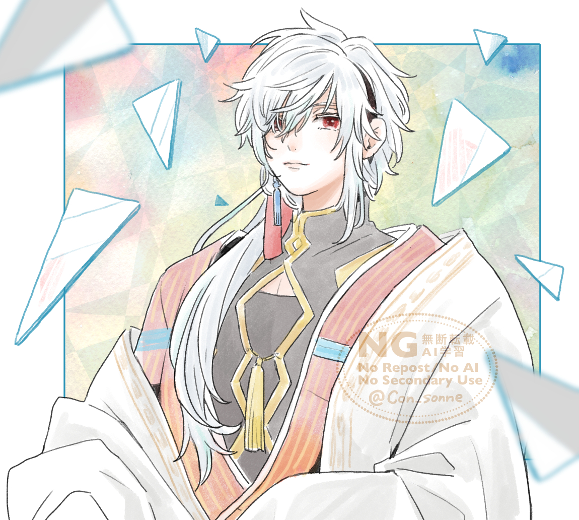 Con_sonne's tweet photo. 鏡の自分にこそ容赦ない気がする… https://t.co/p7oBX9OGvA