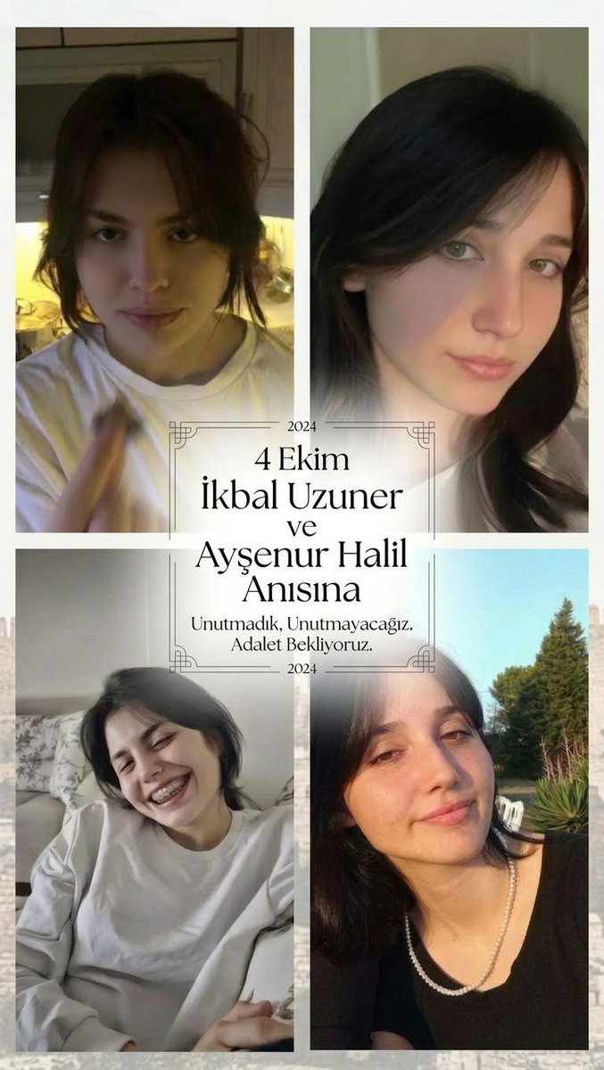 LaceyStalk49369's tweet photo. Dünyalar güzeli iki kızımızın aramızdan ayrılışının üzerinden iki yıl geçti zaman geçiyor ama acıları ve özlemleri dinmiyor İkbal’imiz ve Ayşenur’umuz hep kalbimizde yaşayacaklar mekanınız cennet olsun🕊️🤍 #ikbaluzuner #ayşenurhalil #ikbaluzunerölümsüzdür #ayşenurhalilölümsüzdür https://t.co/qVF2TlqcJx