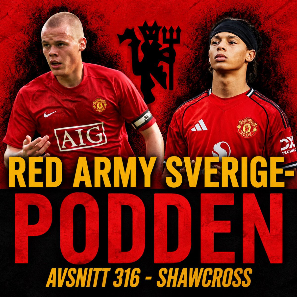 RASpodden's tweet photo. 🔴 AVSNITT 316 – SHAWCROSS

Nytt avsnitt ute!

📍 Lyssnarfrågor
📍 Citys fuskande – vad händer nu?
📍 Behöver United en ny striker?
📍 Amad är tillbaka
📍 Baleba – vad kan han bidra med?
📍 Fokus på ungdomarna

Det och mycket mer. Lyssna gärna! 🎧🔴

UNITED WE STAND https://t.co/jnXafItPkR