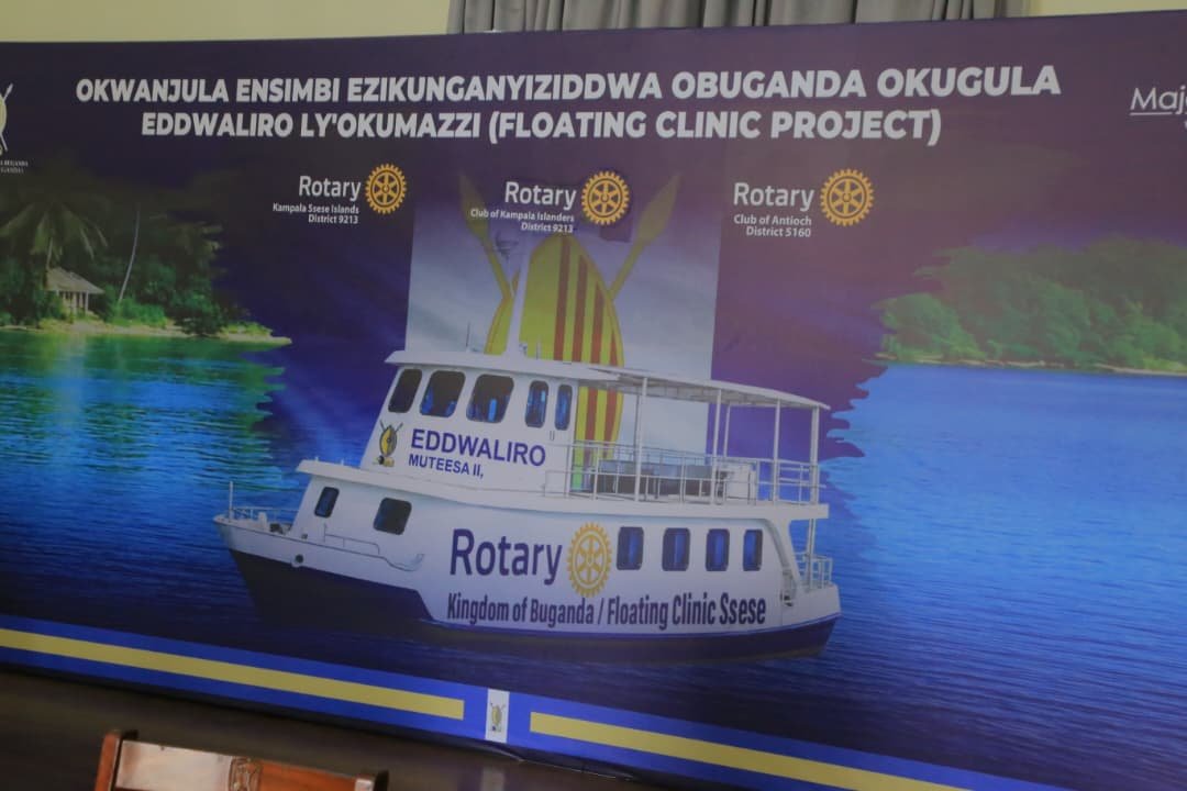 JosephKawuki_'s tweet photo. Obwakabaka buwaddeyo ensimbi obukadde 214,435,890 eri Rotary ezaakafunibwa ku kaweefube w’okuleeta eddwaliro ly’okumazzi. 

Obwakabaka bwa Buganda mu kwongera okusitula omutindo gw’ebyobulamu mu bizinga bwabangawo enteekateeka y’okufuna ensimbi ez’okudduukirira omulimu. 1/2 https://t.co/bpnId3m9xj