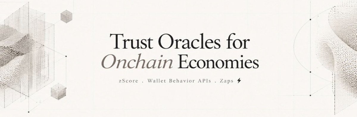 elijahnnaoma1's tweet photo. Most onchain applications can see wallet transactions, but understanding what those transactions say about a user is a different challenge.

This is where @zerufinance gets interesting.

Think of Zeru as building a trust layer for the onchain economy.

→ zScore turns wallet behavior into reputation signals.
→ Wallet Behavior APIs can help applications access useful behavioral insights.
→ Zaps connects activity with markets and capital allocation.

These pieces point toward a bigger idea: making onchain behavior more useful for applications, protocols, and AI agents.

Imagine a future where decisions can consider more than a wallet’s balance or transaction history. Reputation and behavioral signals could also help inform how applications assess users and allocate opportunities.

That doesn’t mean every wallet score tells the whole story. The real value lies in turning useful data into meaningful signals that applications can interpret.

ZeruFinance is exploring an important question for the next phase of Web3:

What if trust could become infrastructure, not just a promise?

That’s the part of @zerufinance I’m paying attention to on @NucleusCodes.