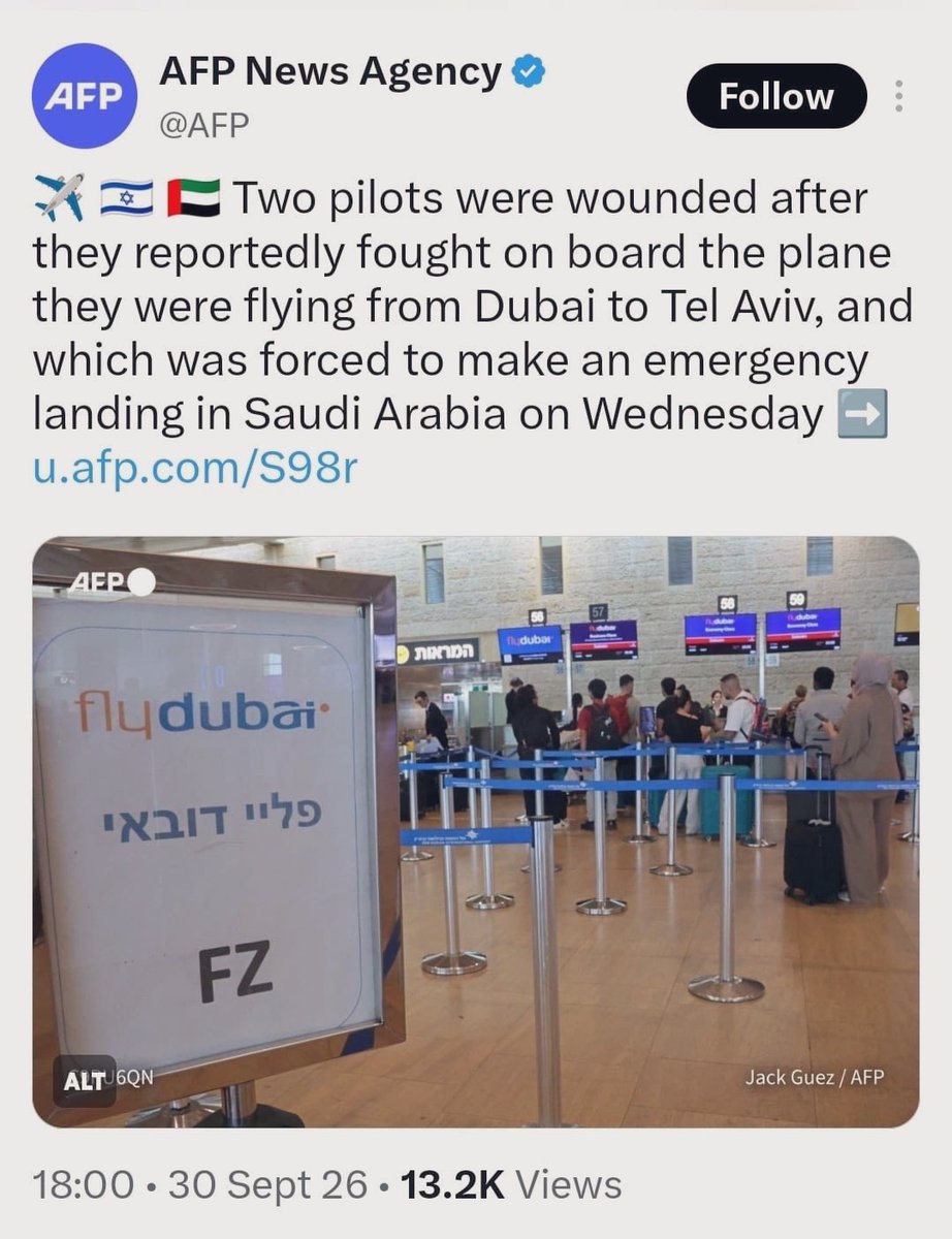 KreatelyMedia's tweet photo. Israel. Media. One event.

The stabbing becomes an “altercation.”

The cockpit struggle becomes a “brawl.”

The diverted flight becomes a “fight.”

The emergency response becomes the headline.

If the vocabulary changes depending on who is involved, readers have every right to ask:

Why?