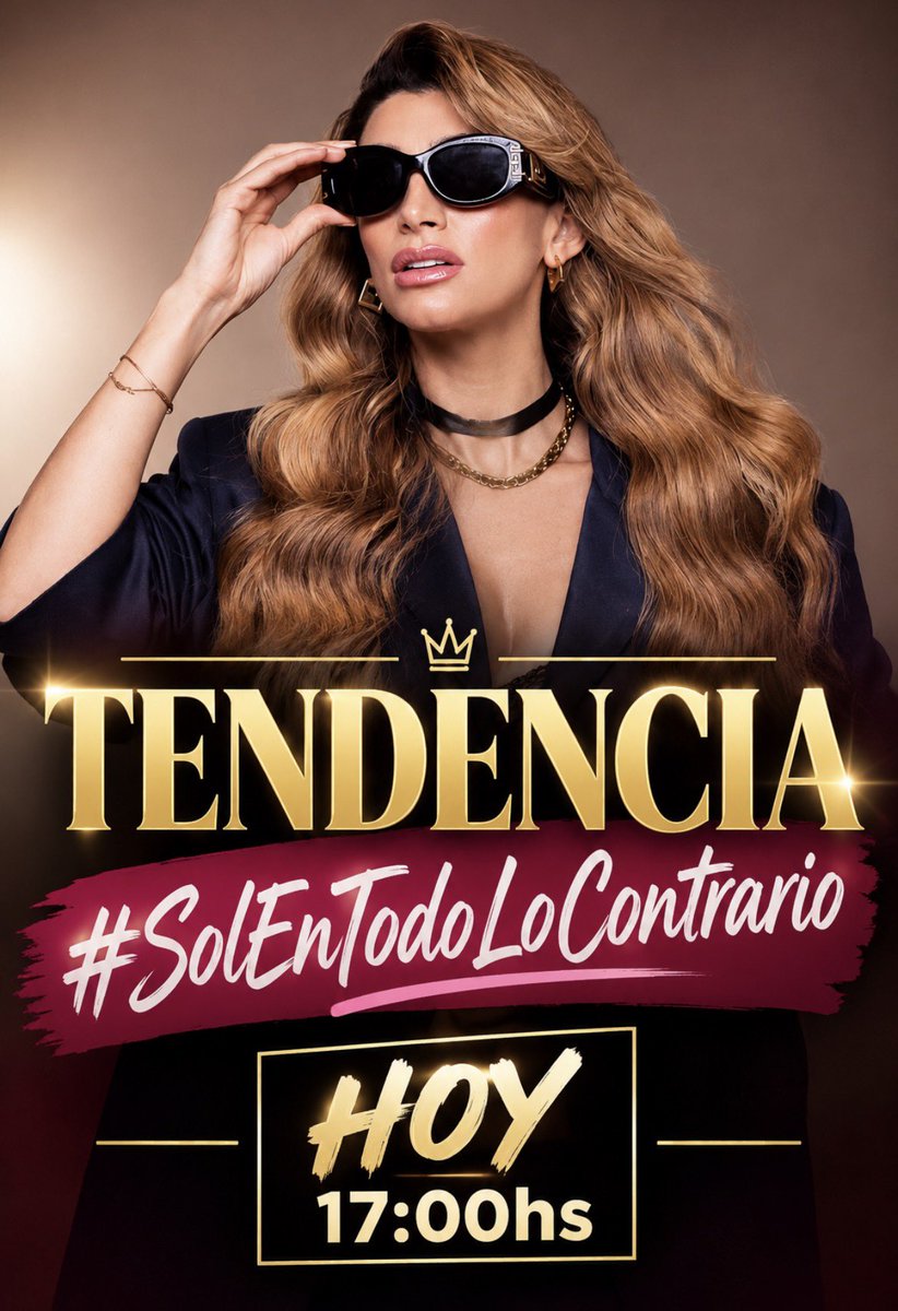 SolangistasOff's tweet photo. #️⃣| Esta tarde @SolangeAbraham estará visitando el Stream “Todo lo contrario” donde está @BoffeGP, y vamos a estar acompañándola con esta tendencia: 

#SolEnTodoLoContrario 

¡Comenzamos 17:00Hs! https://t.co/rwGAmirzD8