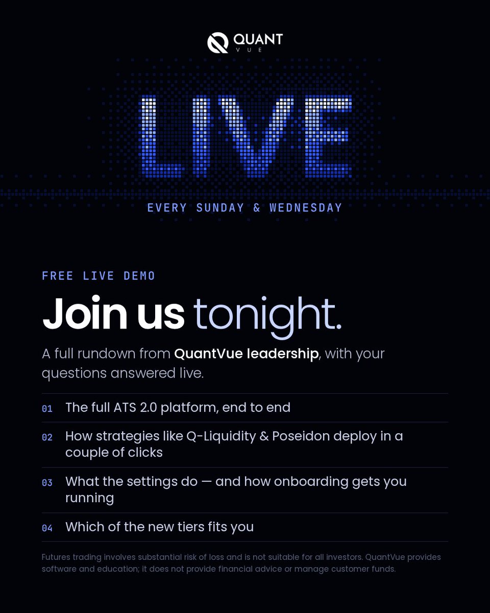 getquantvue's tweet photo. The new ATS 2.0 lineup is live! See the whole system and get your questions answered at tonight's free live demo ➡️
https://t.co/0MDRSYATe3 https://t.co/9LtJhrIClS