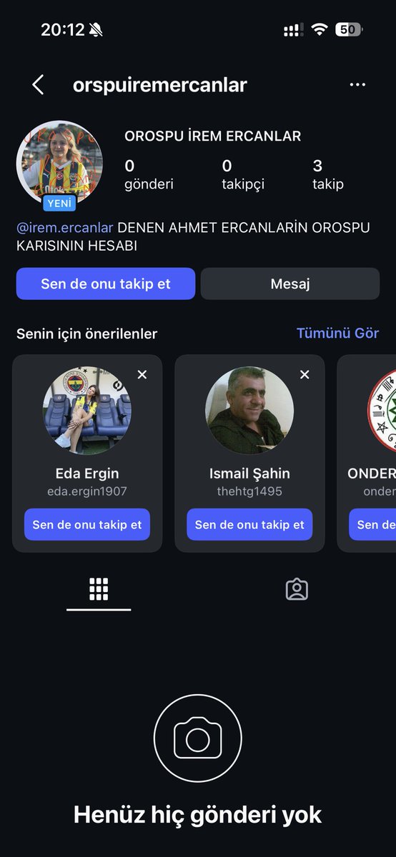 Ahmetercanlar's tweet photo. Spor üzerine yorum yapıyoruz. Doğal olarak bazı yorumlarımız insanları mutsuz ediyor. Ama bu kadar aşağılık, bu kadar alçak olmak ne bizim kültürümüze ne ananemize uyar.  Eminim aklı başında Galatasaraylılar bile bu hesabı şikayet edecektir. https://t.co/d9Afc3z4Vl