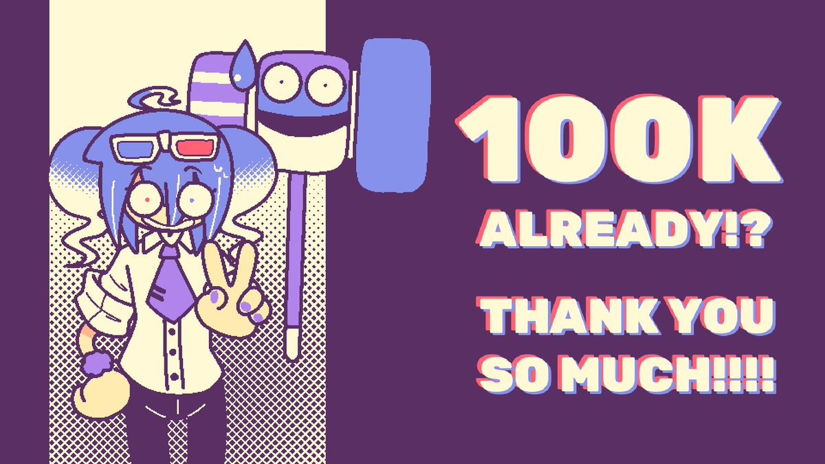 MonochroMenace's tweet photo. This is the FASTEST one of my songs has hit 100k. 100k in 17 hours is crazy. Ash, Pome, and I are beyond grateful. Thank you for the love on BONK! 💜💙❤️ https://t.co/yTqmMsVUwA