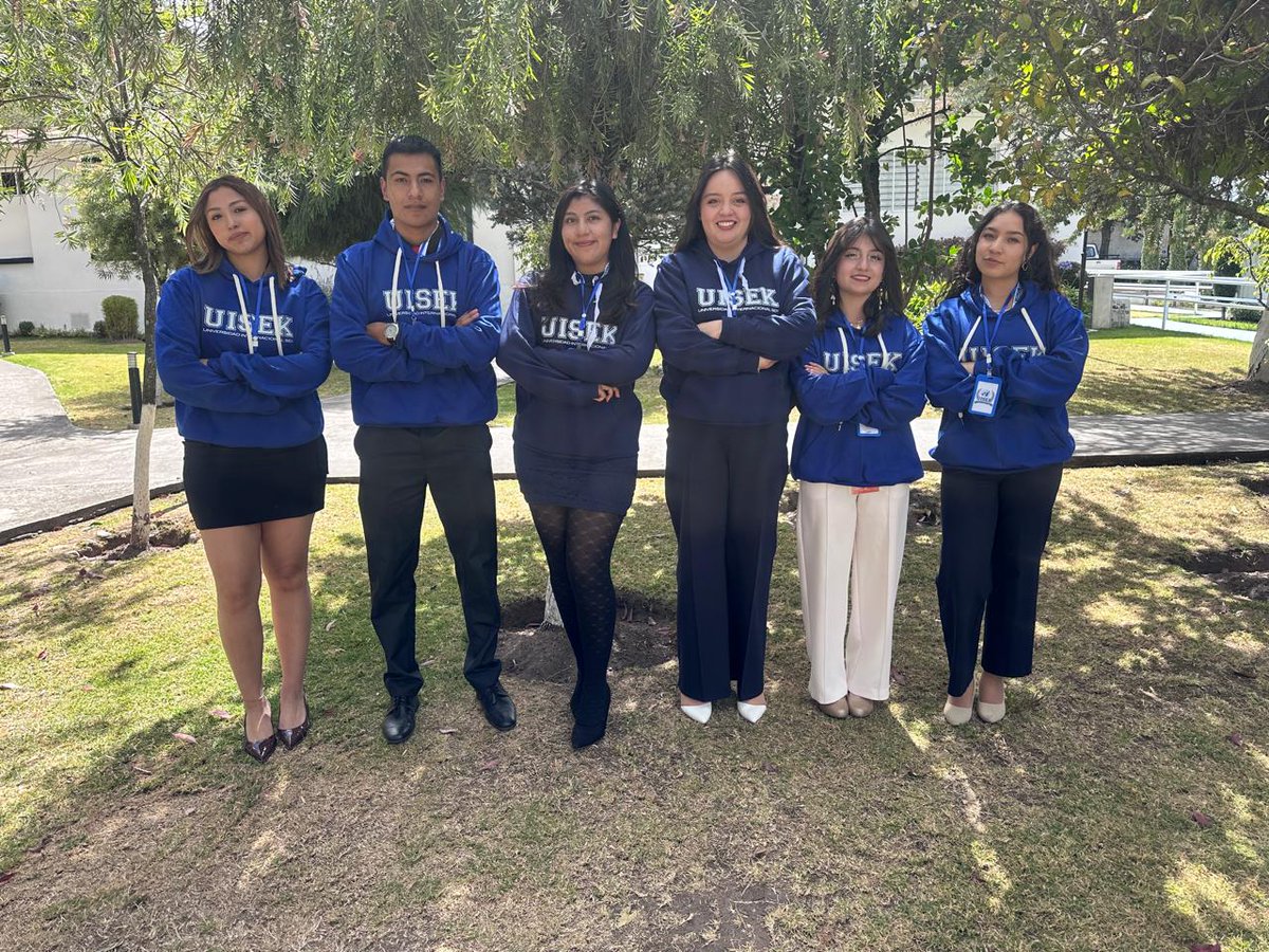 UISEK's tweet photo. Nuestra delegación participó por primera vez con seis delegaciones en cuatro comités, logrando nuestra primera Presidencia en ECOSOC y una Mención en la Cumbre de Jefes de Estado.

Una experiencia de debate y diplomacia que nos deja grandes aprendizajes. 💙

#MONUHE2026 https://t.co/YEOn2zIUD3