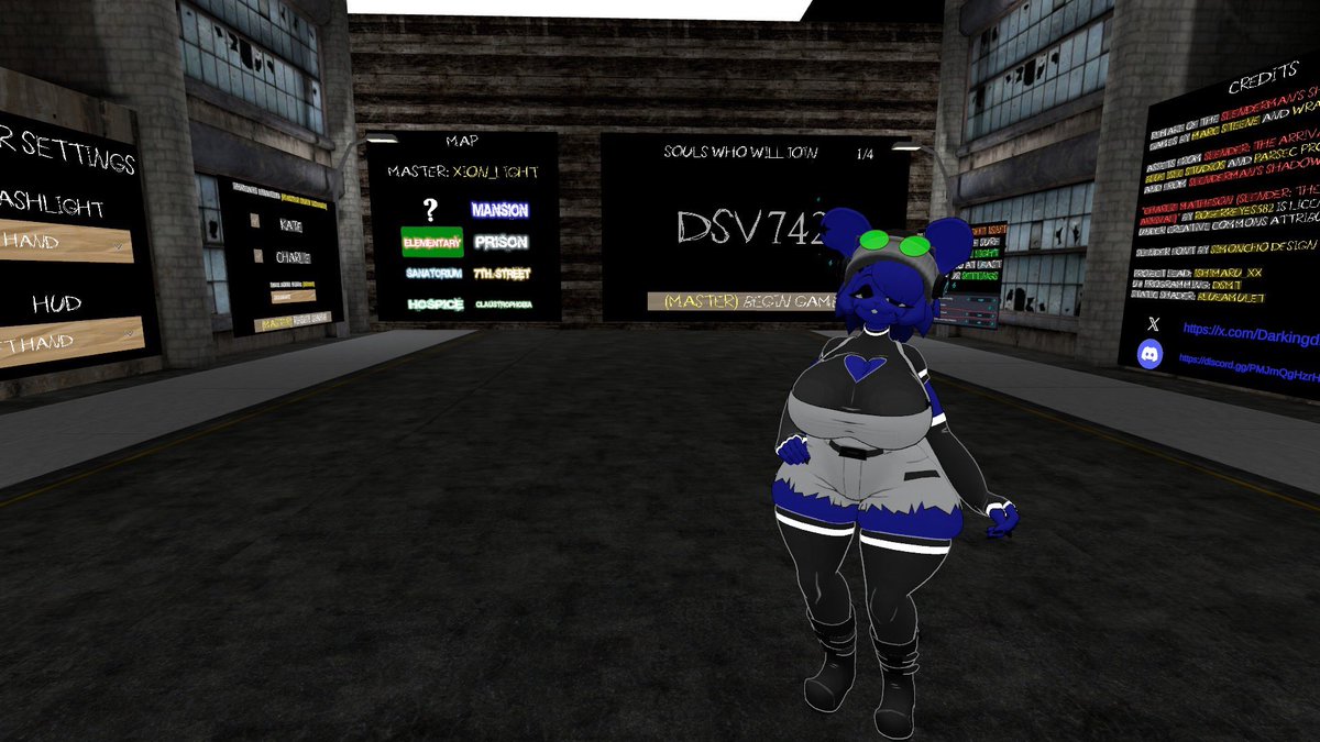 Dsv742's tweet photo. Played slashco quest version but it bugged, so we went to the slender game.
Featuring: @ItzLerbit
⪧
⪧
⪧
⪧
#vrc #vrchat #VRChatPhotos #vrchatcommunity #slendergame #Slachcovr #vrcgames #Bonfie #Frenni #fnc #frennisnightclub #fnia https://t.co/yXFr9eWuq1