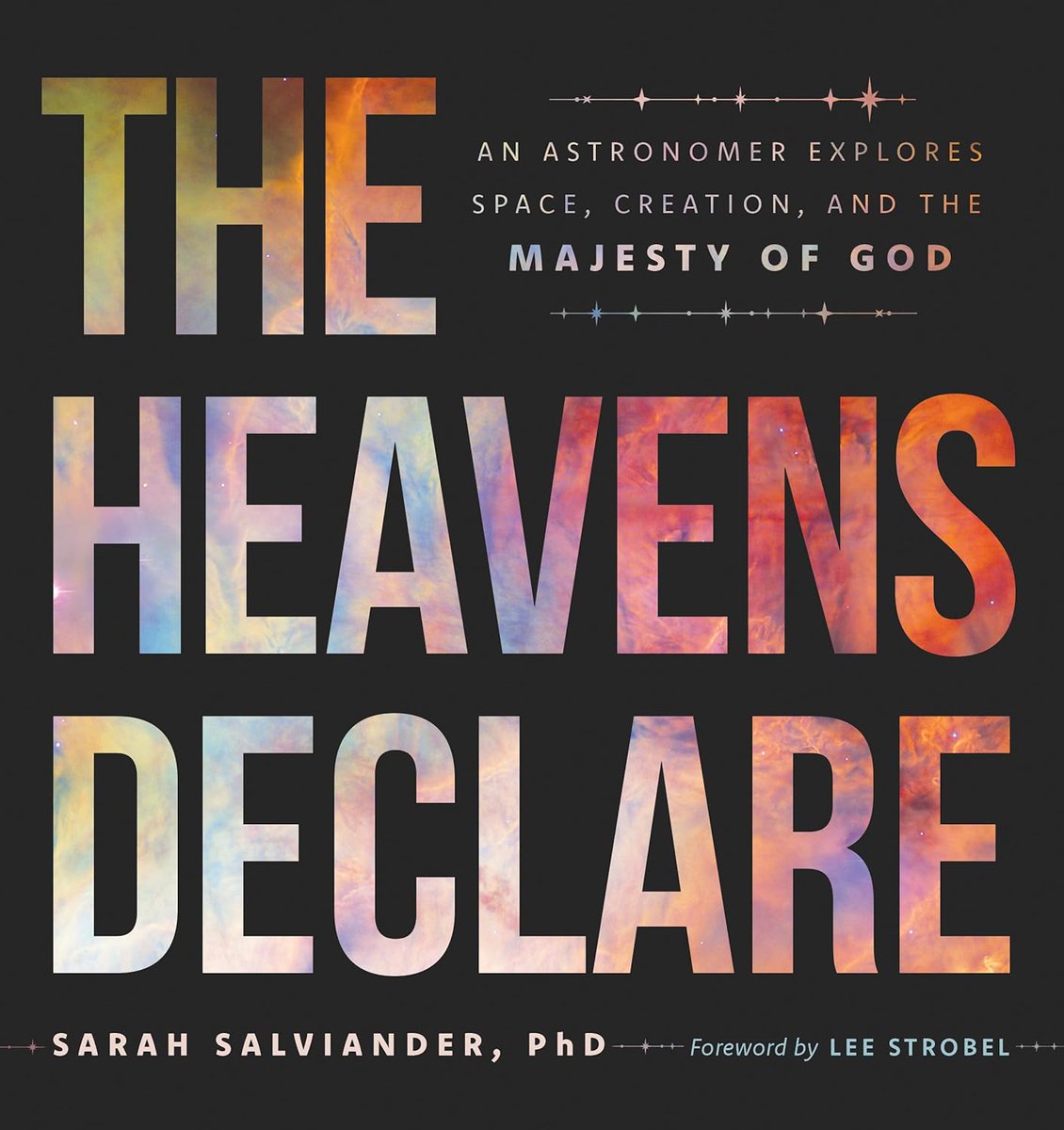 sarahsalviander's tweet photo. This book was a lifetime in the making—and then it became something I never planned.

I spent years researching a science-apologetics book. It was my entire life. But when it came time to write, I just didn’t have the heart for it. Years of trials had left me feeling dry and weary. I didn’t want to argue about God. Instead, I wanted to sit with Him.

Every time I looked at incredible images of the heavens, I felt renewed. I felt close to Him. I thought about what the heavens were declaring about Him. So I asked a different question: What do the heavens actually tell us about His nature, His character, and His love?

I started off writing a simple devotional, but it turned into something more: equal parts Bible study, personal reflection, and astronomy lesson—with a little history stitched in—along with over 100 stunning images of God’s handiwork in the cosmos.

I love it, and I think you'll love it, too.

The Heavens Declare is out November 3 from Moody Publishers, with a foreword by Lee Strobel.

Pre-order my book if you want to explore God's universe with me.

https://t.co/0rF4wspvfl
