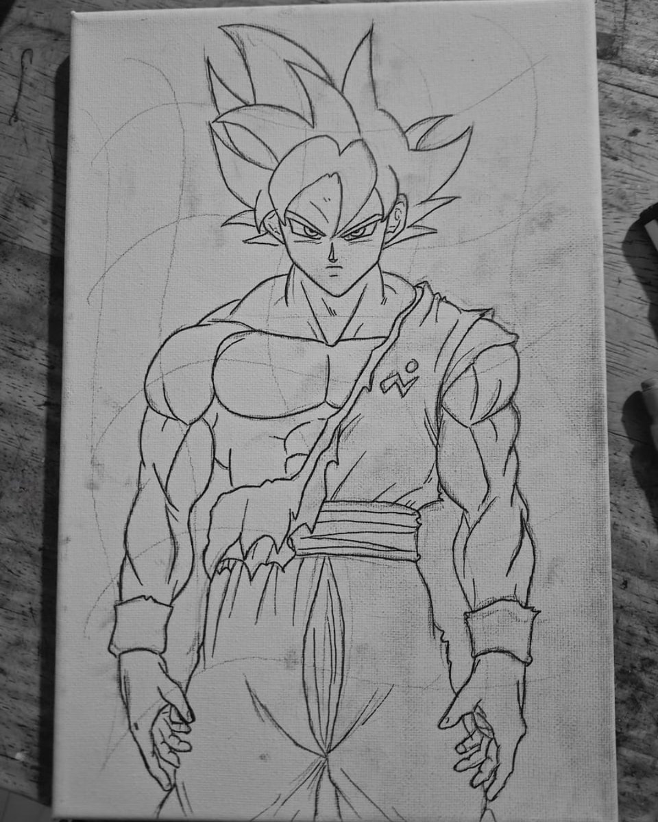 Jhair_villart's tweet photo. Goku 🔥 #goku #dbz #dragonballsuper #anime #draw #art #boceto https://t.co/Wxds5WlZvm