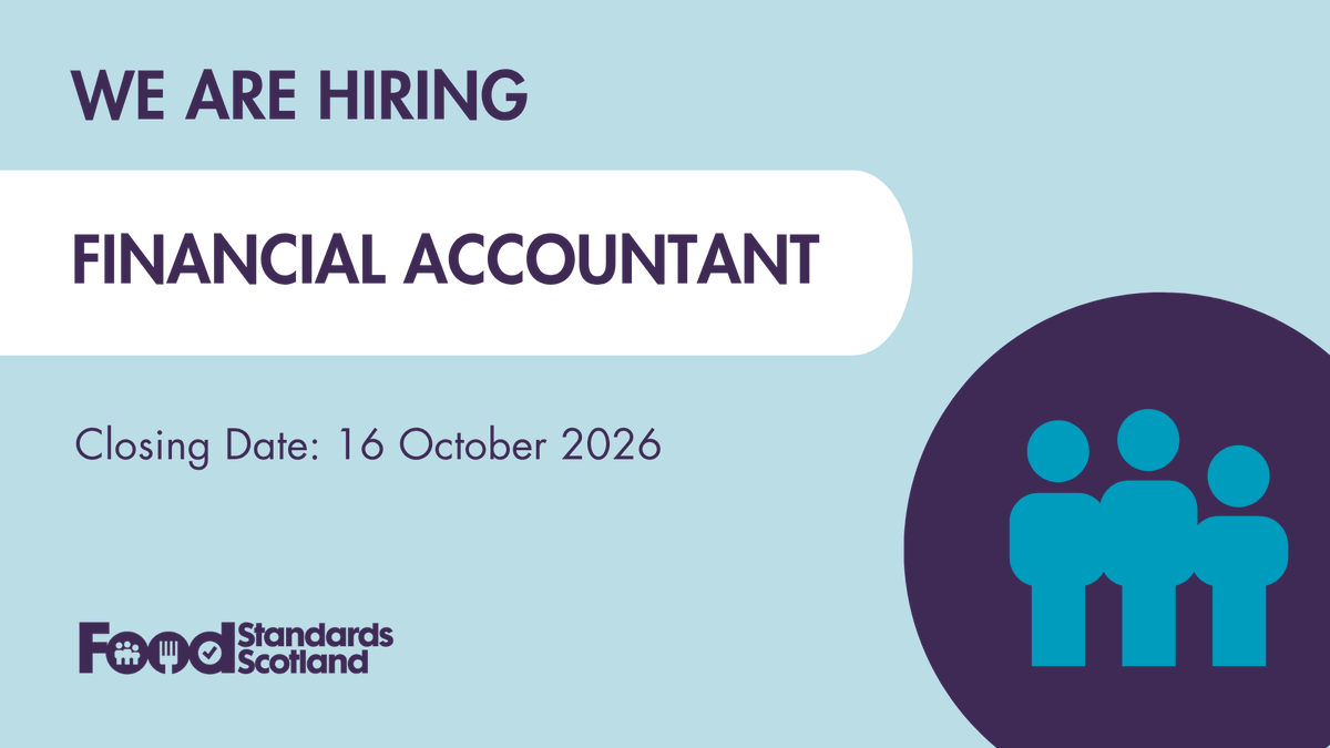 FSScot's tweet photo. Are you a detail-driven Financial Accountant ready to make a real impact on business performance and decision-making? 

FSS is seeking a qualified accountant looking to take the next step in their accounting career. Apply at: https://t.co/wppSXYQBsm

📆Closing date: 16 Oct 2026. https://t.co/81yIj6IkKF