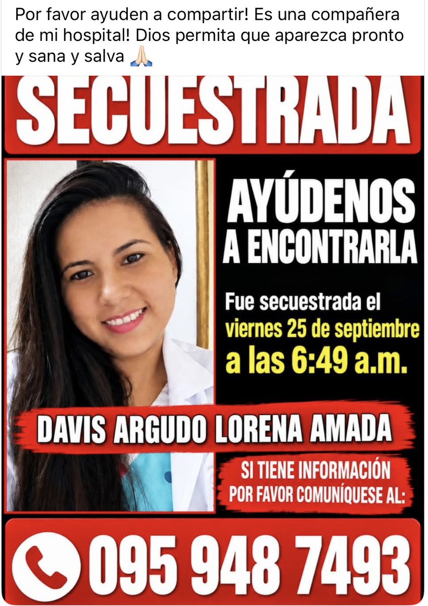 enriqueCantos5's tweet photo. Ayudemos a encontrar el camino de regreso a su casa a esta joven, por favor https://t.co/I83jo2cBeL