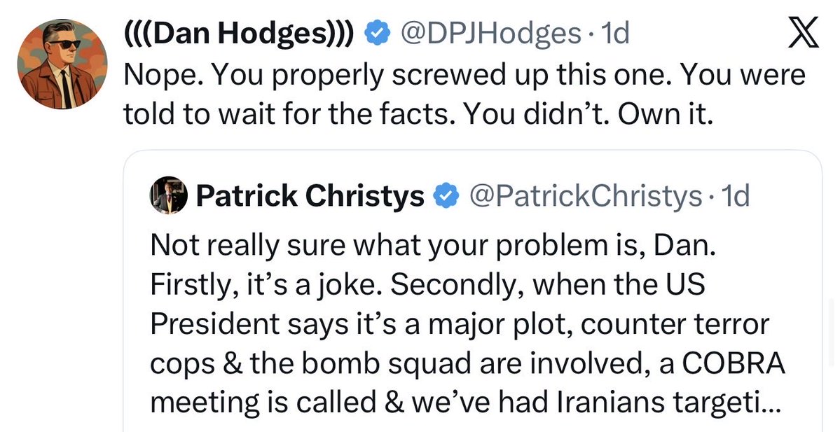 PatrickChristys's tweet photo. Just in case anyone missed it, Andy Burnham has now confirmed that he believes Iran was involved in the RAF Fairford plot. Echoing what the Americans told us. https://t.co/9itGow3xFf