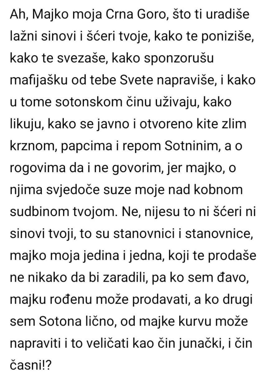 Kantarion6's tweet photo. @DPSCrneGore @miki_andjusic https://t.co/LxLsAQvSWx