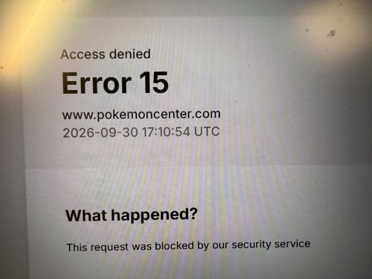 NadirSunay's tweet photo. @switchstock Error 15… it was just refreshing on its own…and now I cannot get in https://t.co/NefKkiquhU