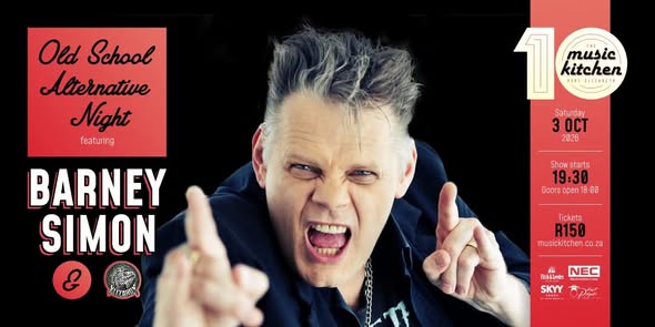 BarneySimon's tweet photo. Are you ready to paaaaarty? Saturday, 3 Rocktober. Music Kitchen, PE. See you there! #MusicKitchen #Rocktober #WeekendsRock https://t.co/0agkyaRRcI