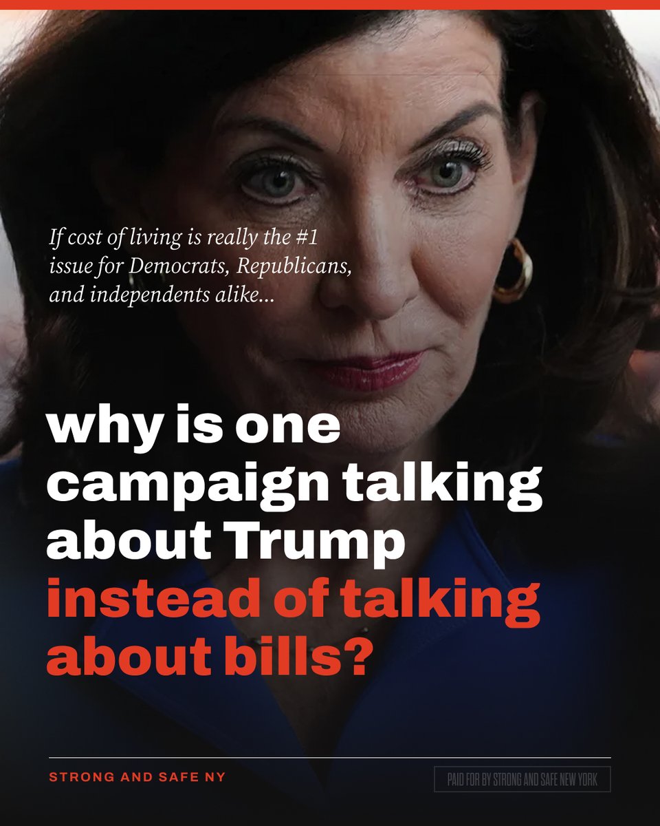 StrongandSafeNY's tweet photo. Fire Kathy Hochul. #nyaffordability #affordability https://t.co/sJRhKFkqQH