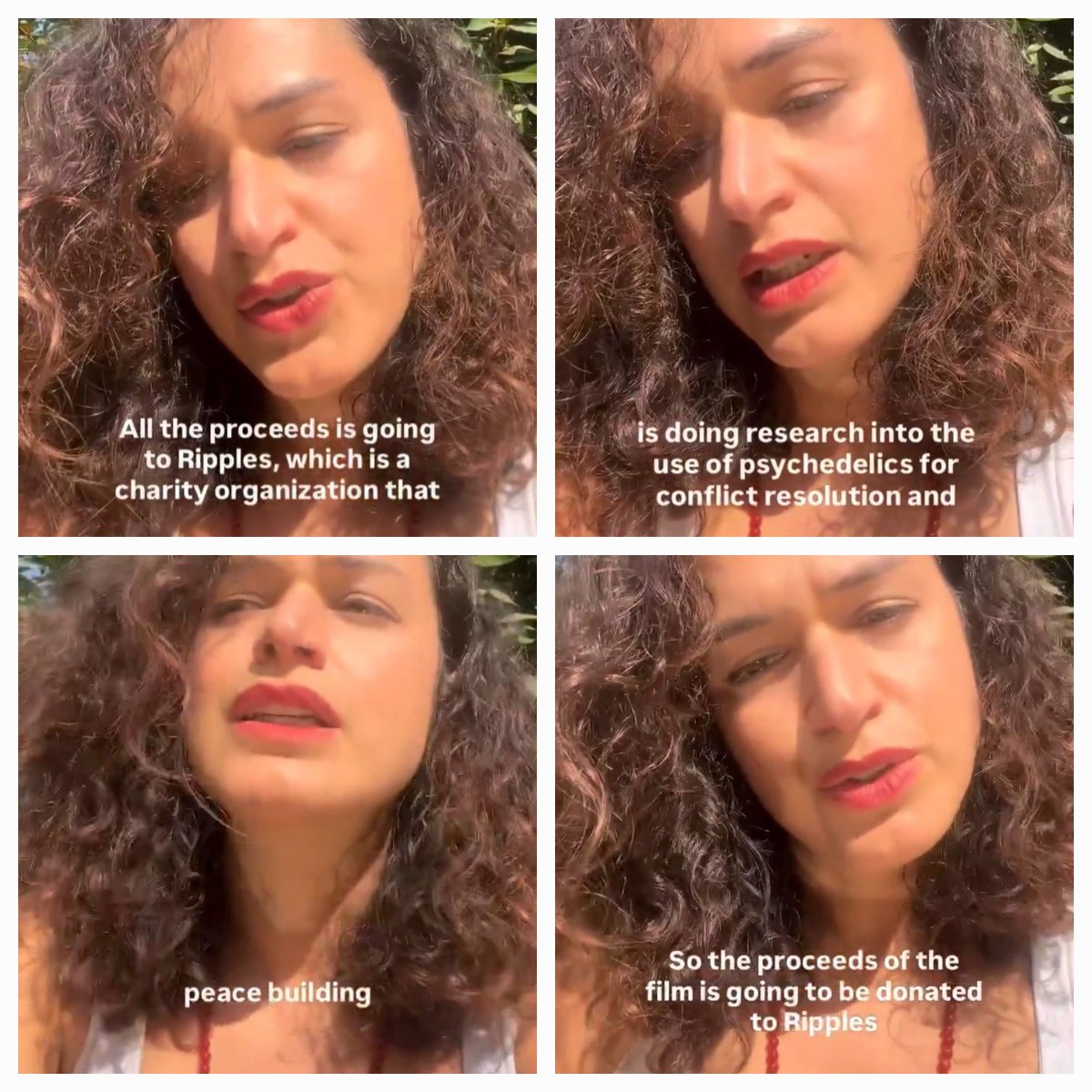 ___IRANI's tweet photo. به روح پدرم قسم اگه دروغ بگم، 

رعنا رحیم‌پور، مجری بی‌بی‌سی فارسی، گفت برای نمایش فیلم بلیت فروخته می‌شود و درآمد حاصل از فروش بلیت به انجمنی اهدا خواهد شد که ****درباره نقش موادی مانند LSD و «قارچ‌های جادویی» در فرآیند حل بحران و صلح‌سازی*** تحقیق می‌کند.:-))))
بعد هم‌گفت پس میریم که با هم فیلم با (joy, سبک سری ، نعشه)‌ تماشا کنیم :-))) 
#وابده۵۷ی 🤣🤣🤣🤣