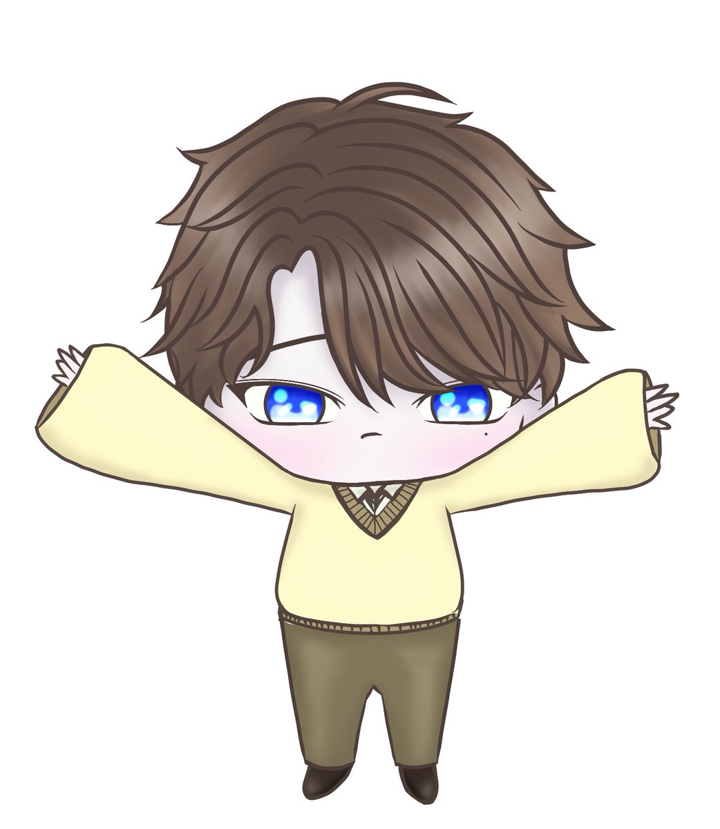bambisntwhale's tweet photo. วันนี้วาดได้รูปนึง ที่เหนื่อยมากค่ะ

“มากอดเค้าเลย!!!”

#AlexeivArt https://t.co/jaQ7BU5iWg