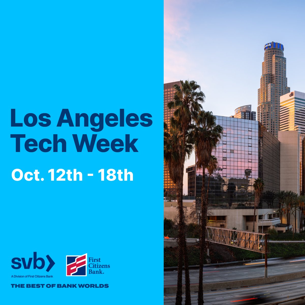 FirstCitznInnov's tweet photo. LA Tech Week is coming up! 🌴 

We are kicking the festivities off with a fun networking event at the Holey Moley Golf Club in Santa Monica.

Join us for mini golf or at one of the other great events our team is hosting throughout the week.

RSVP: https://t.co/h3Haj2S4kd https://t.co/xeBxf0TnzA