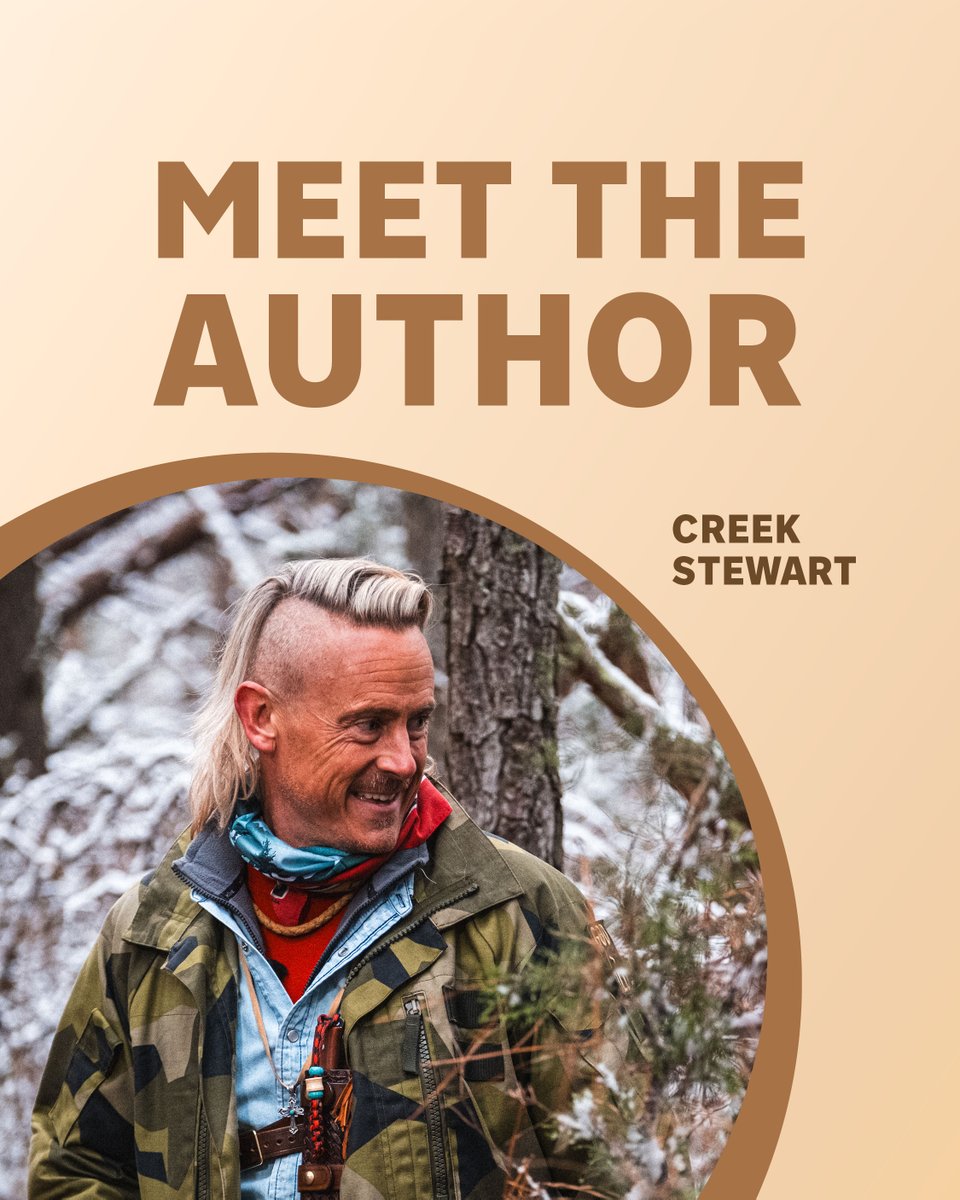 ReadBakerBooks's tweet photo. Meet the Author - Creek Stewart! Next week, his new devotional, Wild God, will be released! 

Creek Stewart is a world-renowned wilderness survival instructor, author, keynote speaker, and television host who has spent his career teaching others how to thrive in the wild. https://t.co/4VyUZuByiF