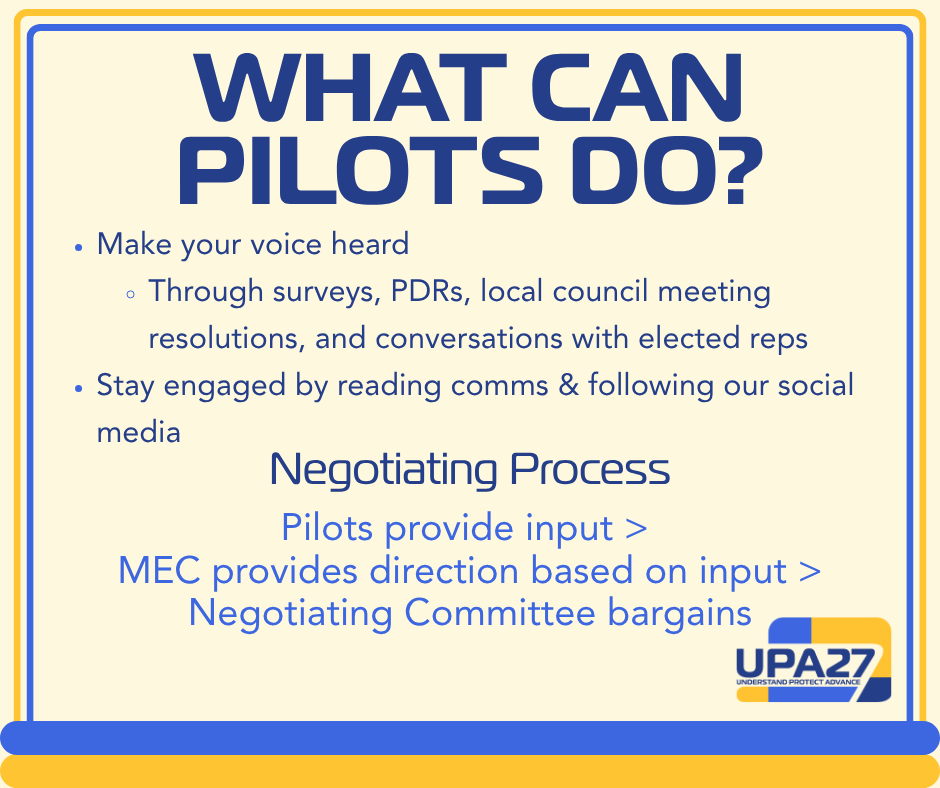 UnitedPilots's tweet photo. Our contract becomes amendable one year from today. Swipe to learn what that means, how the amendable date is different from openers, and what United pilots can do to make their voices heard in negotiations. Read today’s comm for more details: https://t.co/xXtGq3WRXB https://t.co/EpVGCQvKkh