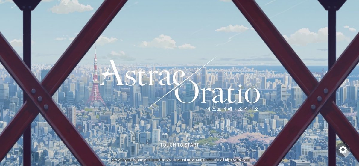 BoLau1's tweet photo. #astraeoratio #asora 
I made the Astrae Oratio title start up menu out of AI Art for my Astrae Oratio fan art. (including IO Interactive for the All Rights Reserved). What if DynamisOne should make a AAA game for consoles and PC. https://t.co/DD6geunZ6x