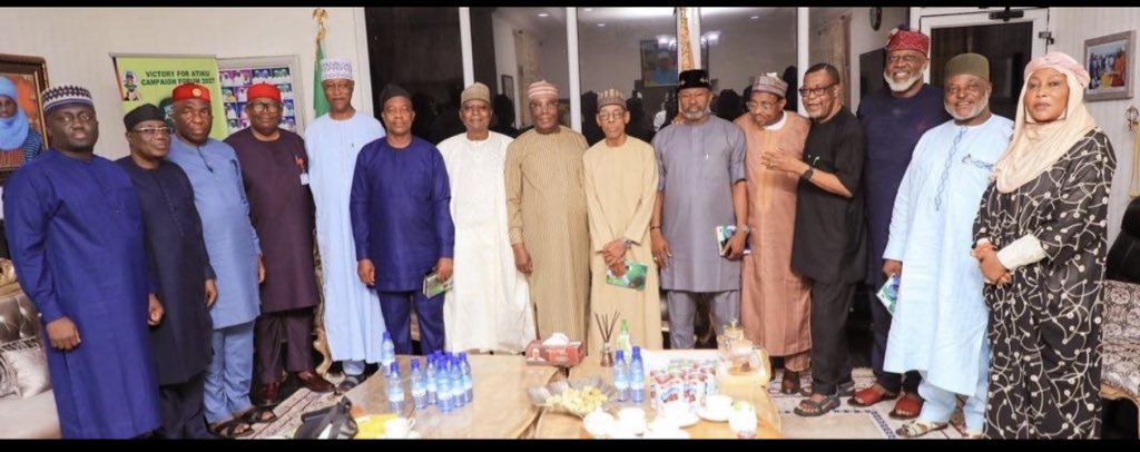 EzekwesiriIii's tweet photo. A NEW DAWN. THE OPPOSITION UNITES FOR NIGERIA

Today, something historic is happening.

At the residence of His Excellency, Atiku Abubakar, the leader of the opposition, leaders of opposition parties from across the country are coming together. Not for self, not for ambition, but FOR THE INTEREST OF OUR DEAR COUNTRY, to fully back the ADC Coalition.

It is easy to see why this is the most pragmatic, patriotic, and powerful decision of this election cycle.

And to those whispering, "But PO has left" I say, do not be surprised. He will be back. Peter Obi will return to the ADC. Because this movement is bigger than any one person. This is about rescuing Nigeria.

Kudos must go to the leaders of the ADC, PDP, PRP, and APM for choosing statesmanship over ego, for agreeing to sit at the same table once again and talk for Nigeria's future. We are hopeful that the leaders of the NNPP, NDC, and SDP will soon join us too.

Because in the end, our desire is one. Our goal is simple. Our mission is clear:

To send the APC out of Aso Rock and make Nigeria affordable, secure, and prosperous again.

This is the beginning of the end of hunger. This is the beginning of hope. Vote Atiku Abubakar, the people’s president