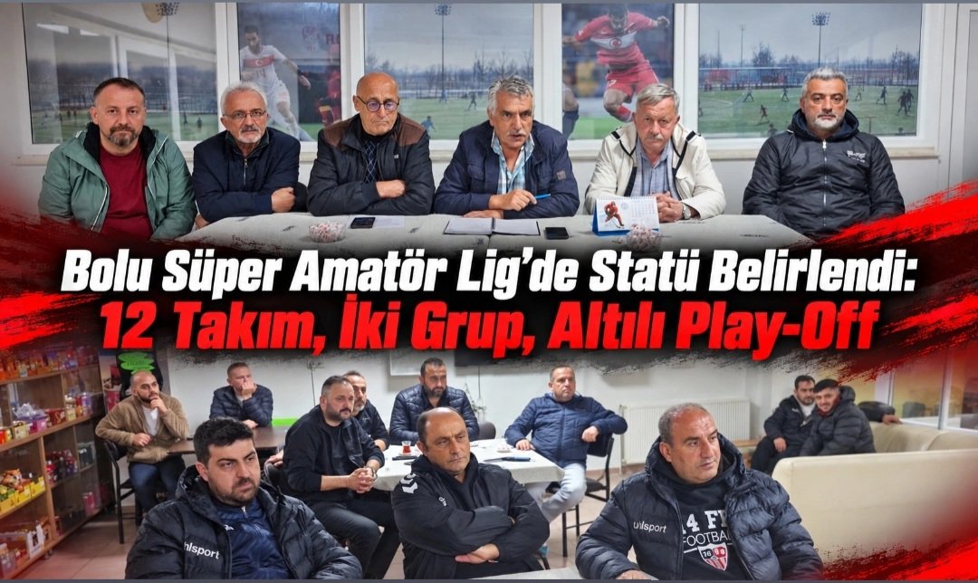 fahrix's tweet photo. Bolu Süper Amatör Lig’de Statü Belirlendi: 12 Takım, İki Grup, Altılı Play-Off @Cemalet76798214
https://t.co/a1eyl8S5gJ https://t.co/46t84dCIvM