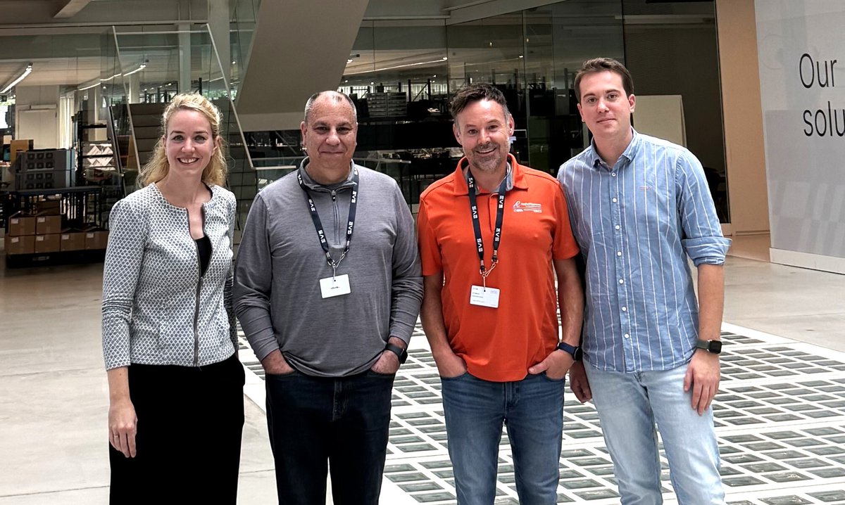 Applied_tweets's tweet photo. Thank you to EVS’s Marnie Clockaert and Dimitri Nicolopoulos, for hosting Applied Electronics’ Eric Becker and Carlo Petrini from Calgary Sports and Entertainment.
#AppliedElectronics #AEL #EVS #Broadcast #MediaTechnology #ScotiaPlace #Calgary #VideoProduction #Partnerships https://t.co/xNcCM7cpk0
