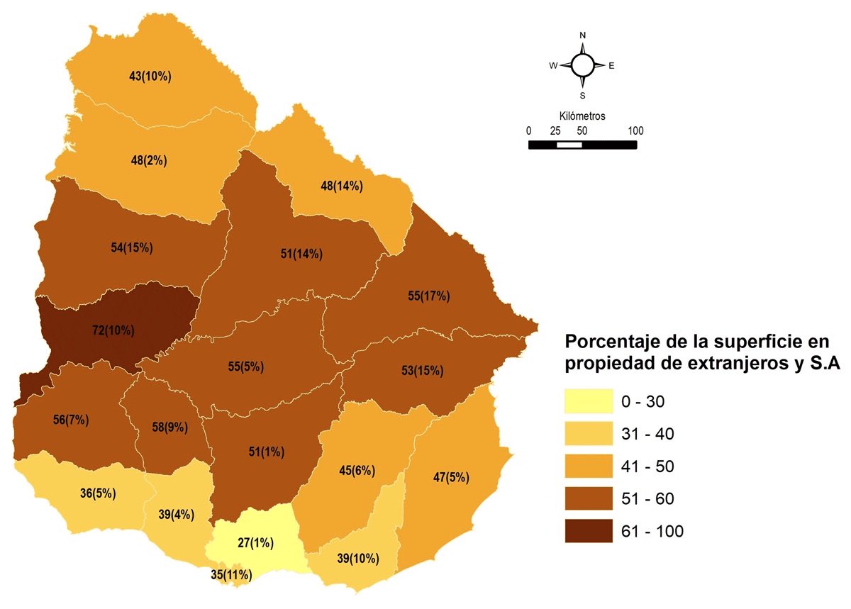 BowTiedMara's tweet photo. @manujove Ningún país en latinoamérica salvo Brasil, tiene cupo para extranjeros. Sigue vigente la ley de 1944 y la de 2018 para zonas fronterizas. No hace falta más. Uruguay que ni eso tiene y sigue existiendo mientras 40% de sus tierras rurales son de extranjeros. Hay que llorar menos. https://t.co/KxgJOel1GR