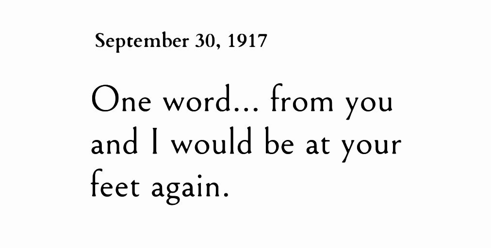 NostosLit's tweet photo. ― Franz Kafka, Letters to Felice https://t.co/EhQX4K0jVe