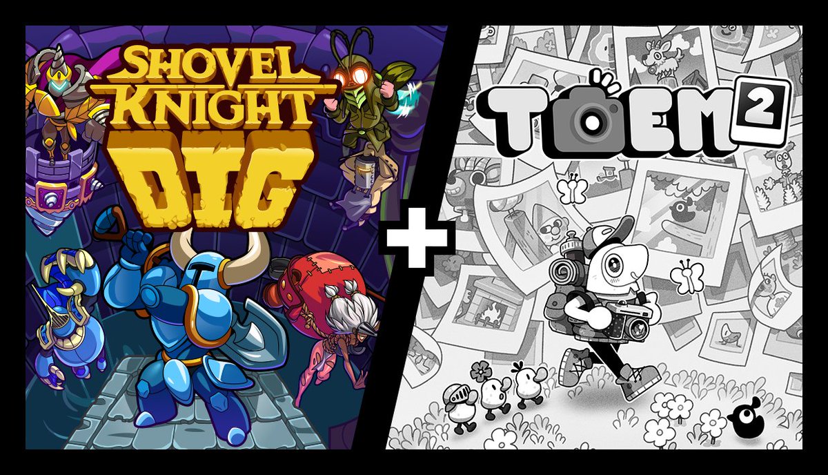 YachtClubGames's tweet photo. We’re thrilled for our friends at @SWMGames on the release of TOEM 2! 📸

Hop into the shoes of your favorite curious photographer and set off on this brand new adventure. Uncovering hidden secrets has never been more fun with the TOEM 2 and Shovel Knight Dig bundle on Steam. 💎 https://t.co/XuNVXA1Bwq