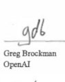 PickledDirkin's tweet photo. @WhiteHouse Greg Brockman is clearly 7 years old judging by his signature https://t.co/zjGBHBdhr6