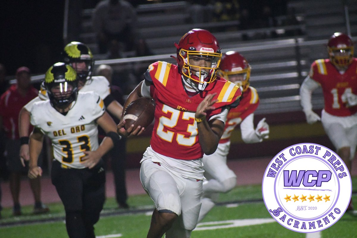 WCPSacramento's tweet photo. These players’ stocks are WAY up 🆙 📈

From career days to monster returns, which five Sacramento 🏈 players upped their resumes in Week 5?

Story: https://t.co/sib1lRfPmz https://t.co/cP9kq07Dc5