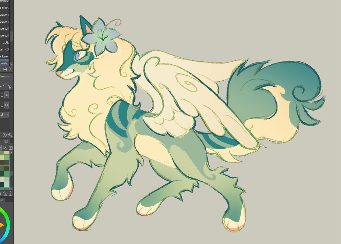 beetlesoocks's tweet photo. warm up with a #wolfstory oc 🌼 https://t.co/BF8aUnf8Rr