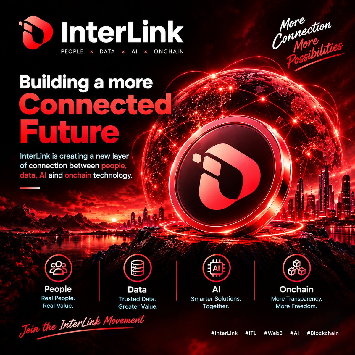 Bee_BDT's tweet photo. Red vibes, bold vision, and a connected future with InterLink. 🔴🌐
Connecting people, data, AI, and onchain technology to create new possibilities. The journey is still unfolding, and I’m excited to keep building with the InterLink community. 🚀
#InterLink #ITL #Web3 #AI #Blockchain#InterLink #ITLX #ITLG #ITL #BTC #Bitcoin #Crypto #Web3 #Trading #CryptoCommunity #Blockchain #Linkers #CryptoTrading #MarketWatch 🚀💜
@inter_link @kv_interlink @reina_itl @ArifAhmedITL  @income360pro