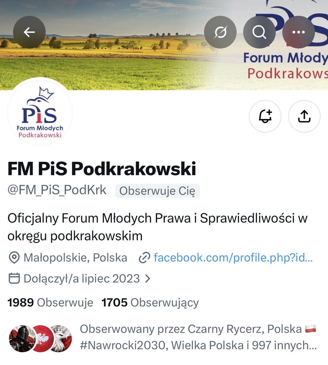 Sondazowy's tweet photo. ✅ Drodzy patrioci sprawa jest ‼️ 

Wzmacniamy konto @FM_PiS_PodKrk i lecimy po 2️⃣0️⃣0️⃣0️⃣ obserwujących 💪🇵🇱

Zostaw ❤️ i podaj post dalej 🔂 dla zasięgu

#PociągPrawych https://t.co/Pn6XhcU8hs