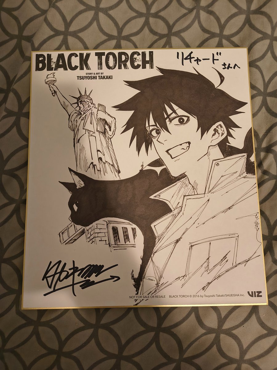 zanderlex's tweet photo. Black Torch is cool. https://t.co/9myxdL2y75