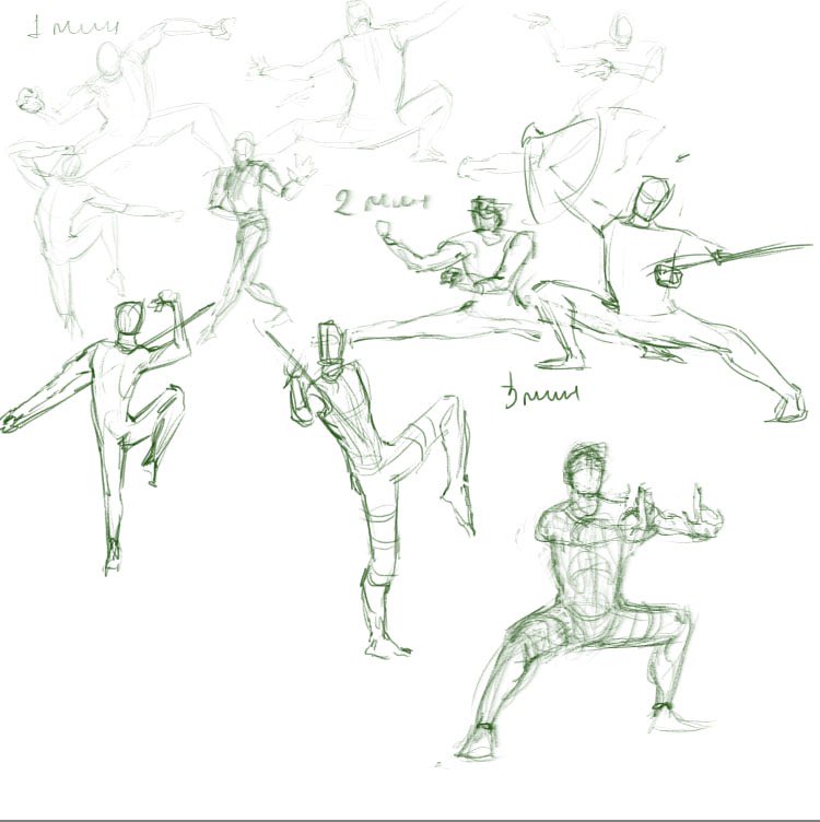 vvcfliegen's tweet photo. some gesture sketches. drawing this was really meditative #art #sketches https://t.co/00wW8fcpoM