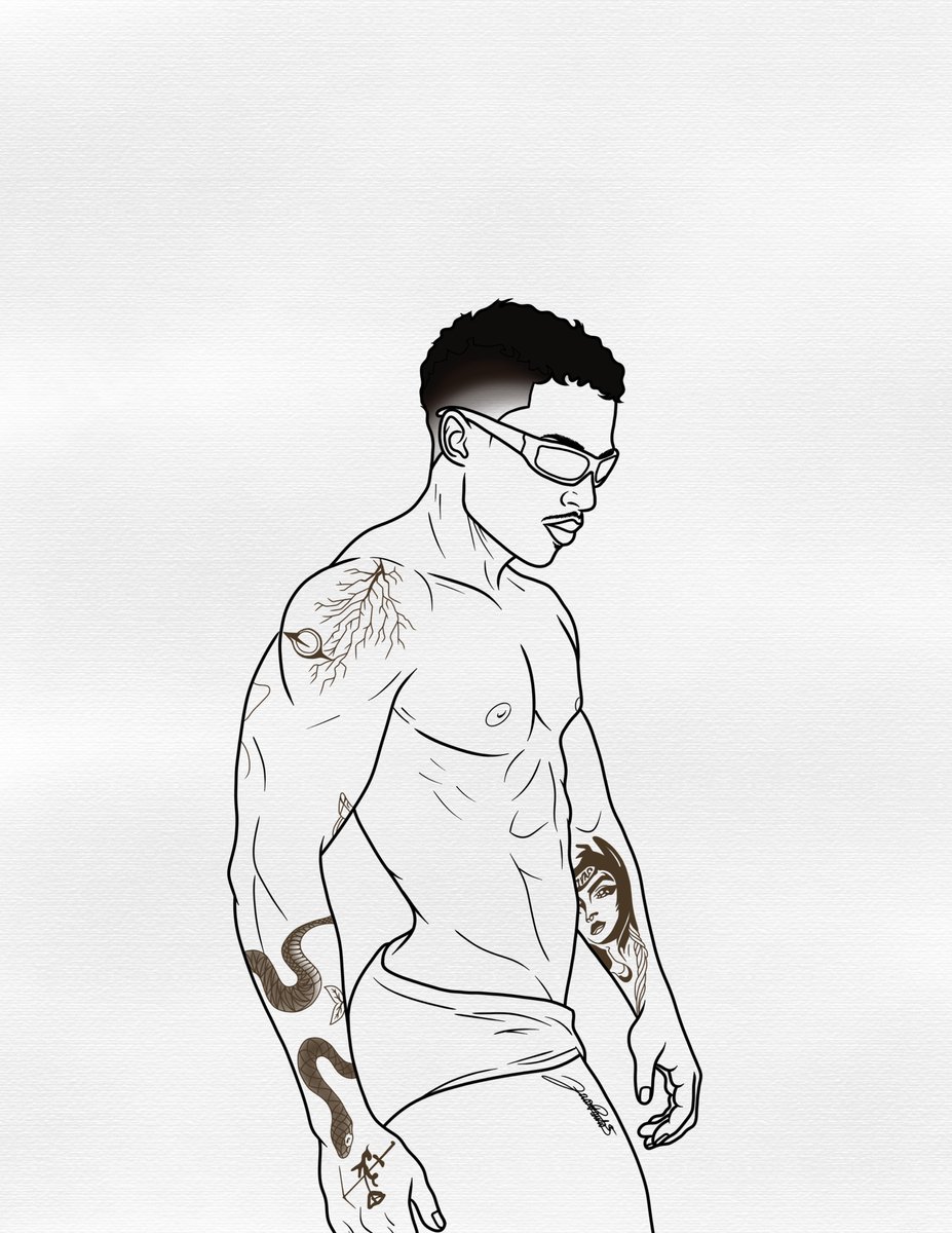 ilustra_jot4's tweet photo. A line art / O resultado final https://t.co/9VzhXFVNMB
